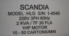 Scandia HLG Hand Load Horizontal Cartoner for Glue and Tuck Cartons